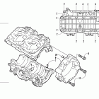 Sabercat 700 EFI Блок цилиндров
