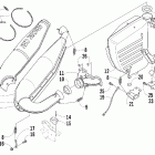 ZR 900 EFI Глушитель