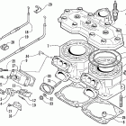 Mountiancat 600 EFI Цилиндр и головка