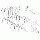 Mountiancat 600 EFI Drive / reverse dropcase assembly (optional)