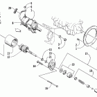 Z 370 Electric start - starter motor assembly (es)