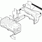 Z 570 Cooling fan and cylinder cowling assembly