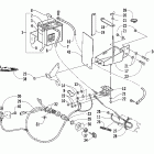 ZL 600 EFI SS Battery, solenoid, and cables (esr)