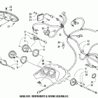 ZL 600 EFI SS Headlight, instruments, and wiring assemblies (esr)
