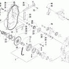 ZR 800 EFI Drive / reverse dropcase assembly (optional)