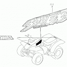 TRX300EX Emblems 99