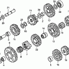 TRX450S 450s transmission