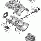 Expedition TUV 600 H.O. SDI REV-XU Картер , водяной и масляный насос