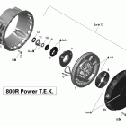 MX Z Adrenaline 800R Power T.E.K. Ручной стартер