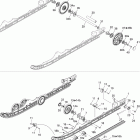 MX Z Renegade X 1200 4-TEC 08- rear suspension renegade x