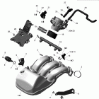 MX Z TNT 1200 4-TEC Коллектор воздухозаборника и корпус дросселя