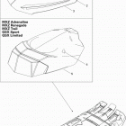 MX Z TNT 600 H.O. E-TEC (MJ9A, Early Edition) Сиденье