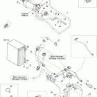 MX Z X 600 H.O. E-TEC 10- battery and starter 600 ho