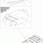 MX Z X 800R Power T.E.K Сиденье