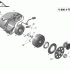 Skandic Tundra LT V800 4-TEC Магнето и электрический стартер