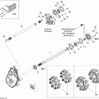 Skandic Tundra LT V800 4-TEC 05- drive system 1