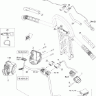 Summit Everest 800R Power T.E.K. 10- steering wiring harness 500ss, 800r