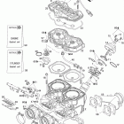 GTX SPORT 600 HO SDI Цилиндр и головка