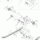 MX Z RENEGADE X 600HO SDI 08- rear arm renegade x