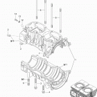 Skandic SUV 550F 01- crankcase 550f