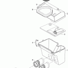 Skandic SUV 550F 02- air silencer 550f