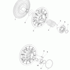 Skandic SUV 600HO SDI 05- driven pulley 600ho sdi