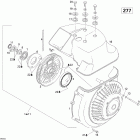 Skandic Tundra 300F Ручной стартер