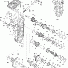 Skandic WT 550F 05- transmission wt 550f