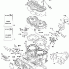 GSX Sport 600 HO SDI Цилиндр и головка