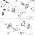 GSX Sport 600 HO SDI 05- pulley system 600ho sdi