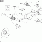 GSX Sport 600 HO SDI Тормозная система