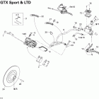 GTX LTD 600 HO SDI Тормозная система
