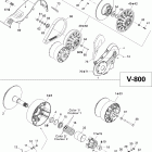 Legend Touring V-800 Вариатор