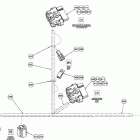 Legend Touring V-800 10- electrical harness hood