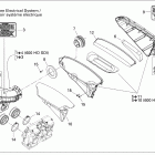 MX Z Adrenaline 600HO SDI 02- air intake system 600 ho sdi