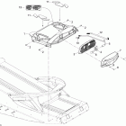 MX Z Adrenaline 800 HO PTEK 09- luggage rack adr, blizzard