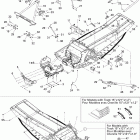 MX Z Blizzard 600HO SDI 09- frame and components blizzard