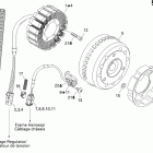 MX Z X 600HO SDI Магнето