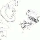 Skandic 550F SUV 01- exhaust system 550f suv