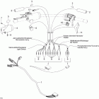 Skandic SWT 550 10- steering wiring harness swt