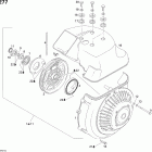Skandic Tundra 300F Ручной стартер