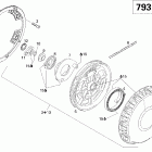 GSX 800 HO 04- rewind starter 793ho