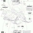 MX Z 500SS Trail & Adrenaline 09- decals 500