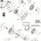 MX Z 600 HO SDI Renegade & Renegade X 05- pulley system renegade x