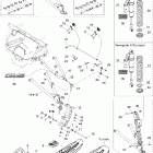 MX Z 600 HO SDI Renegade & Renegade X 07- front suspension and ski renegade x