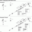 MX Z 800 HO Renegade & Renegade X 07- take apart shock, front renegade x