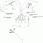 Skandic 600 SUV 10- steering wiring harness 600 suv