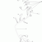 MX Z 600 HO SDI Renegade, Early Intro 10- engine wiring harness, electronic box and ignition c...
