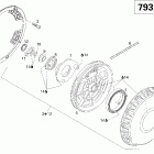MX Z 800 HO Renegade & Renegade X 04- rewind starter 793ho