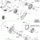 MX Z 800 HO Renegade & Renegade X 05- pulley system 800 ho